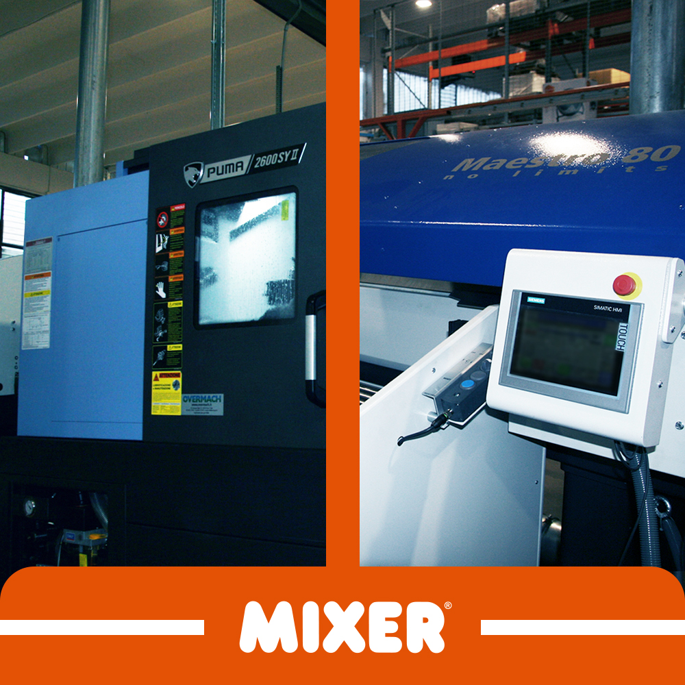 Mixer Technology Srl : Pourquoi nous avons choisi le Chargeur de Barres IEMCA Maestro 80 et le Tour PUMA 2600 Y II de DN Solutions